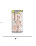 CANGAROO Set 4 ustensile pentru curatare biberoanelor Star Pink