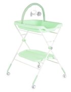CANGAROO Set Multifunctional Masuta schimbat scutece pliabila cu Saltea Croco VerdeSaltea cu TaliometruHusa detasabila cu fermoarInaltime reglabila pe 5 niveleRoti cu blocareBara cu jucariiOrganizatorPolita accesorii