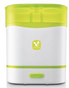 CANGAROO Sterilizator electric cu aburi Sterilizer 3in1 Greencapacitate 6 biberoaneProgram sterilizare rapida 6 minuteFunctie reglare timp Compatibil cu toate tipurile de biberoaneOprire automataIndicator luminos