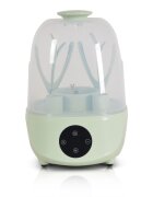 CANGAROO Sterilizator electric pentru 6 biberoane cu functie sterilizare si uscare Verde