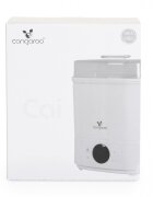 CANGAROO Sterilizator electric pentru biberoane Cai Alb cu functie uscarecapacitate 6 biberoaneafisaj LCD cu ecran tactilfunctie sterilizareuscare + combinatcleste inclusconsum energetic mic