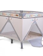 CANGAROO Tarc de joaca pliabil Boho Beige 99x99 cm