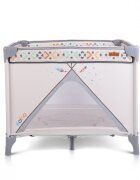 CANGAROO Tarc de joaca pliabil Boho Beige 99x99 cm