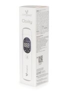 CANGAROO Termometru digital fara contact pentru copiiadulti Clarity cu infrarosu masurare rapida 1 sec memorie 40 masuratori masurare fara contactauricular
