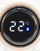 CANGAROO Termometru electronic pentru baie Wollie cu afisaj LED rezistent la apa IPX7 baterie 20.000 de masuratori