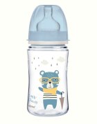 CANPOL Biberon anticolici 240 ml babies blue