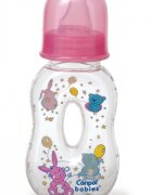 CANPOL Biberon cu gaura pentru o prindere usoara - 120 ml