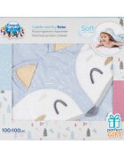 CANPOL Prosop copii 100x100 cm Fox blue