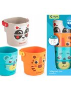 CANPOL Set 3 galetuse pentru baie diametru 7.5 cm si inaltime 7 cm