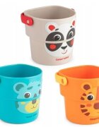 CANPOL Set 3 galetuse pentru baie diametru 7.5 cm si inaltime 7 cm