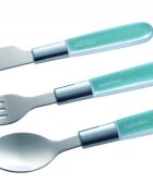 CANPOL Tacamuri din inox pentru copii lingura furculita si cutit