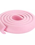 Car Boy Co Ltd Banda de protectie mobilier Car Boy Safety din spuma roz pastel 37x900x31x9 mm