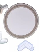 Car Boy Co Ltd Banda dublu adeziva Car Boy Safety transparenta din adeziv acrilic pentru uz interior 5m