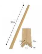 Car Boy Co Ltd Banda protectie mobilier pentru copii Car Boy Safety Lemn deschis 90 cm din spuma 37x900x31x9 cm