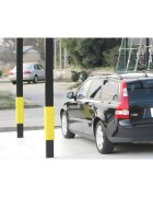 Car Boy Co Ltd Panou de perete tip acordeon Car Boy Safety galben 1200x1800x9 mm