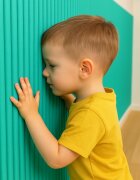 Car Boy Co Ltd Panou decorativ pentru perete Car Boy Safety verde din spuma 600x900x9 mm