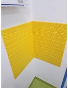 Car Boy Co Ltd Panou protector pentru pereti Car Boy Safety galben din spuma 600x900x5mm