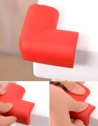 Car Boy Co Ltd Protectie colturi Car Boy Safety 37x70x31x9mm Rosu