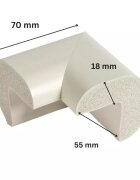 Car Boy Co Ltd Protectie colturi Car Boy Safety 55x70x48x18mm Gri Deschis