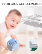 Car Boy Co Ltd Protectie colturi mobilier Car Boy Safety transparenta 24x50x22x6 mm