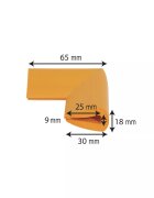 Car Boy Co Ltd Protectie muchii Car Boy Safety din spuma maro 18x65x30x9 mm