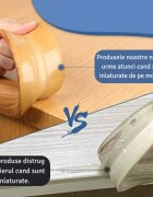Car Boy Co Ltd Set 2 benzi protectie colturi din spuma 1.6x40 cm culoarea lemnului deschis