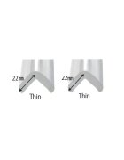 Car Boy Co Ltd Set 2 benzi protectie colturi transparenta 24x400x16x22x6