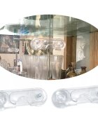 Car Boy Co Ltd Set 2 opritoare usa dulap din plastic transparent