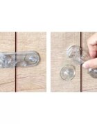 Car Boy Co Ltd Set 2 opritoare usa dulap din plastic transparent