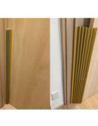 Car Boy Co Ltd Set 2 protectii usi tip acordeon pentru copii Maro
