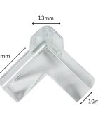 Car Boy Co Ltd Set 4 protectii colturi mobila trei laturi transparent