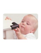 Car Boy Co Ltd Set 4 protectii pentru colturi mobila din spuma Negru 18x37x15x4