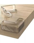 Car Boy Co Ltd Set 4 protectii transparente pentru colturi 18x400x11x15x4