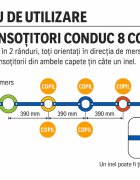 Car Boy Co Ltd Set 6 inele de mers pentru orientare in grup