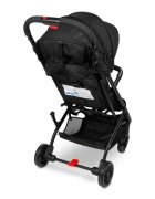 CARETERO Carucior sport copii Sfera Black cu spatar reglabilcapotinacenturi de sigurantahusa de ploaiepliere compacta si sistem troller compatibil cu avion