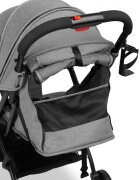 CARETERO Carucior sport copii Sfera Graphite cu spatar reglabilcapotinacenturi de sigurantahusa de ploaiepliere compacta si sistem troller compatibil cu avion