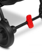 CARETERO Carucior sport copii Sfera Graphite cu spatar reglabilcapotinacenturi de sigurantahusa de ploaiepliere compacta si sistem troller compatibil cu avion