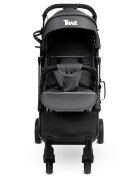 CARETERO Carucior sport cu spatar reglabilcapotinahusa de ploaiehusa de picioarepliere compacta si sistem troller compatibil cu avion Trail Graphite