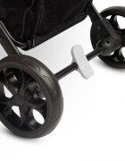 CARETERO Carucior sport cu spatar reglabilcapotinahusa de ploaiehusa de picioarepliere compacta si sistem troller compatibil cu avion Trail Graphite
