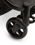 CARETERO Carucior sport cu spatar reglabilcapotinahusa de ploaiehusa de picioarepliere compacta si sistem troller compatibil cu avion Trail Graphite