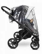 CARETERO Husa de ploaie cu fereastra pentru carucior copii din material rezistentcompatibila carucior sport