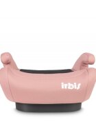 CARETERO Inaltator auto copii Irbis I-Size Pink 125-150 cm fixare cu isofix centura de ghidaj spatar reglabil si detasabil husa lavabila cotiere Certificat R129
