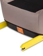 CARETERO Inaltator auto copii Jaguar I-Size Bej 125-150 cm fixare cu isofix husa detasabila