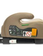 CARETERO Inaltator auto pentru copii cu Isofix Puma Bej I-Size 125-150 cmCertificare R-129Husa detasabilaCentura de ghidajCotiere ergonomice