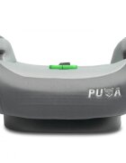 CARETERO Inaltator auto pentru copii cu Isofix Puma Gri I-Size 125-150 cmCertificare R-129Husa detasabilaCentura de ghidajCotiere ergonomice