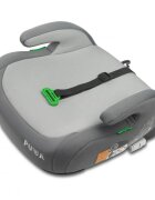 CARETERO Inaltator auto pentru copii cu Isofix Puma Gri I-Size 125-150 cmCertificare R-129Husa detasabilaCentura de ghidajCotiere ergonomice