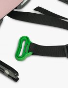 CARETERO Inaltator auto pentru copii cu Isofix Puma Roz I-Size 125-150 cmCertificare R-129Husa detasabila Centura de ghidajCotiere ergonomice