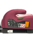 CARETERO Inaltator auto pentru copii cu Isofix Puma Roz I-Size 125-150 cmCertificare R-129Husa detasabila Centura de ghidajCotiere ergonomice