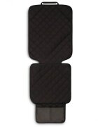 CARETERO Protectie matlasata pentru bancheta si spatar auto Seat Mat Black 49x136 cmcu decupaje pentru isofix material impermeabilmargini cu tivprotectie antimurdarire picioare