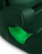 CARETERO Scaun auto 2in1 cu isofix Nimbus Dark Green 100-150 cm i-Size cu spatar reglabil si detasabilutilizare doar inaltatorcertificat R129tetiera reglabilaghidaje centuri